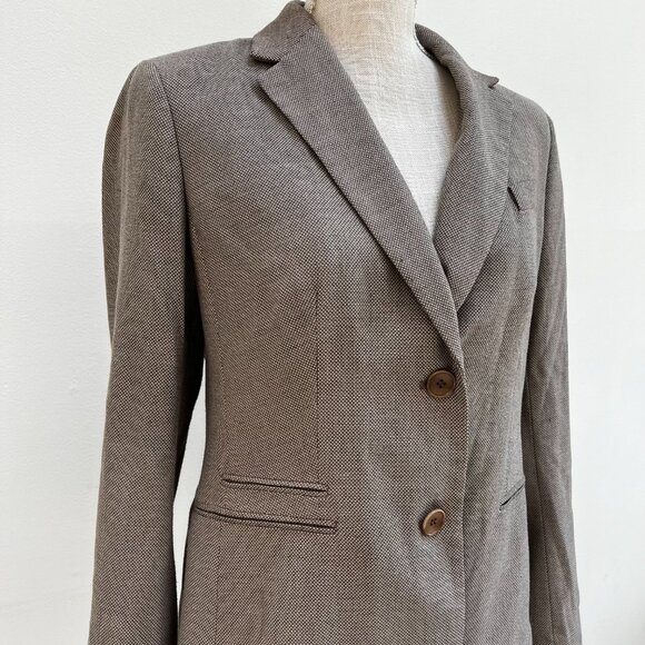 Talbots Classic Woven Menswear Inspired Blazer - Picture 8 of 13